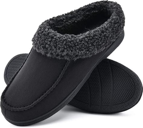 winter house slippers for men.